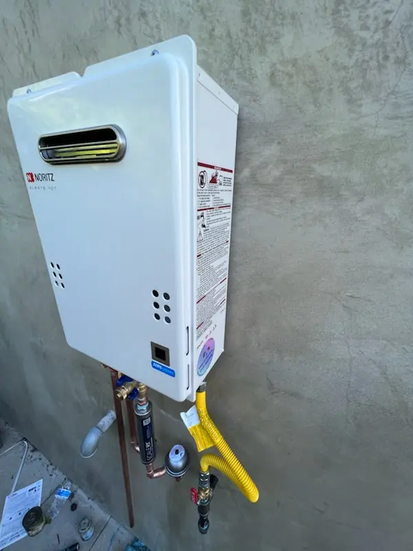 Tankless water heater installation for Greenspoint homes
